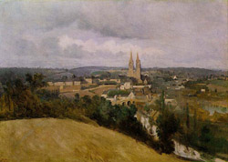 Saint-Lô, by Corot (1850-55)