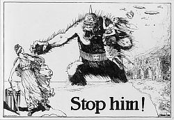 Ww1 Cartoon Propaganda